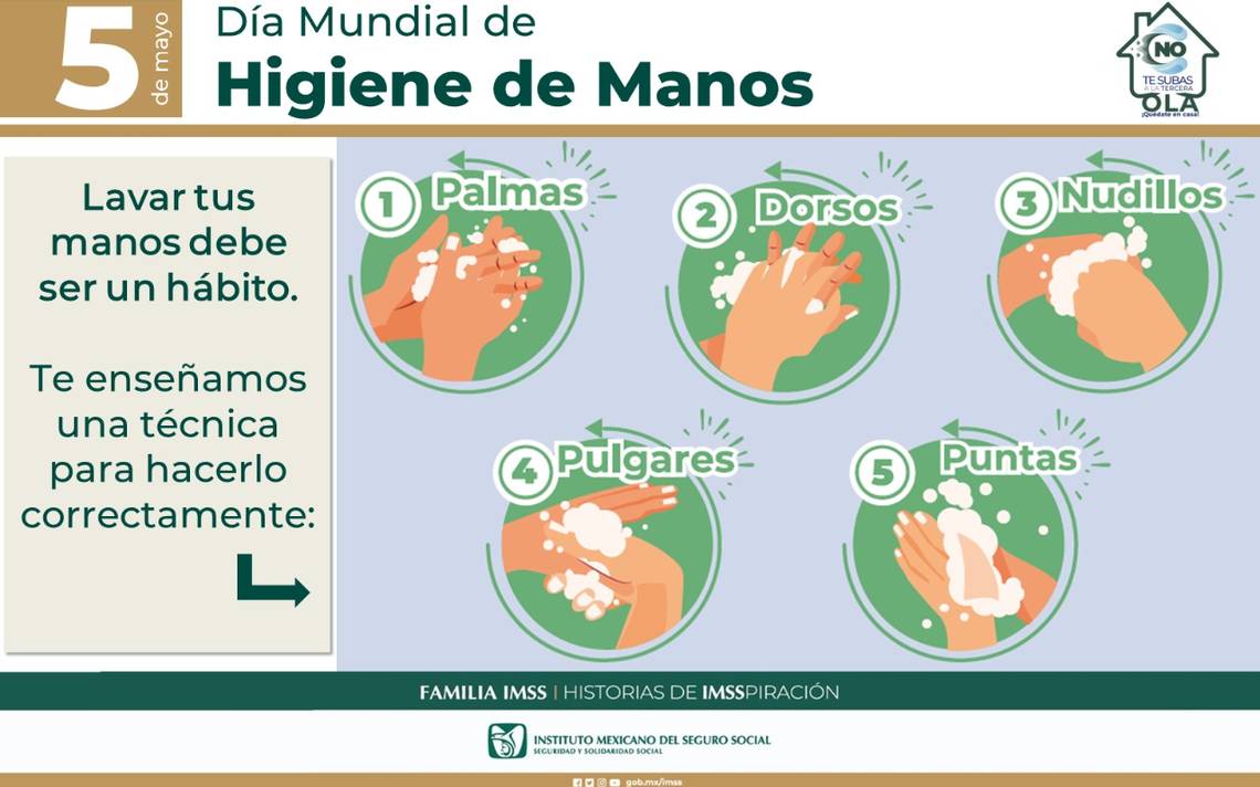 Celebra IMSS Día Mundial De La Higiene De Manos Instituto Mexicano Del ...